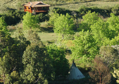 Tipi Tent Accommodation